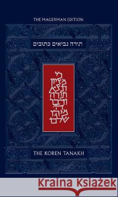 The Koren Tanakh, Magerman Edition Jonathan Sacks 9789657766392 Koren Publishers - książka