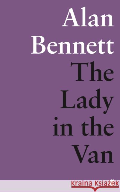 The Lady in the Van Alan Bennett 9780571316762 Faber & Faber - książka