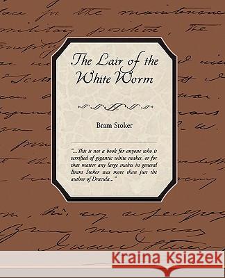 The Lair of the White Worm Bram Stoker 9781438525921 Book Jungle - książka