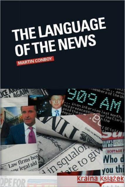 The Language of the News  Conboy 9780415372022  - książka