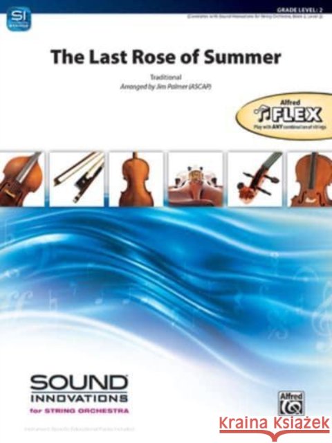 The Last Rose Of Summer Jim Palmer, Alfred Music, Jim Palmer 9781470650247 Alfred Publishing Co Inc.,U.S. - książka
