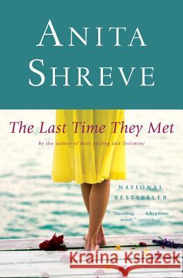 The Last Time They Met Anita Shreve 9780316781268 Back Bay Books - książka