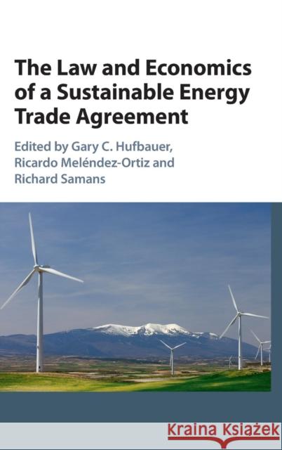 The Law and Economics of a Sustainable Energy Trade Agreement Gary Hufbauer Ricardo Melendez-Ortiz Richard Samans 9781107092860 Cambridge University Press - książka