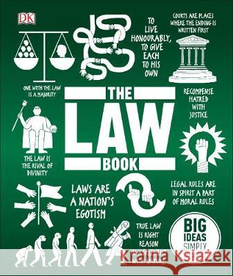 The Law Book DK 9780241410196 Dorling Kindersley Ltd - książka