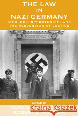 The Law in Nazi Germany: Ideology, Opportunism, and the Perversion of Justice Alan E. Steinweis Robert D. Rachlin  9781782389217 Berghahn Books - książka