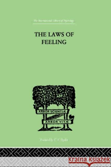 The Laws Of Feeling F. Paulhan 9780415210799 Routledge - książka