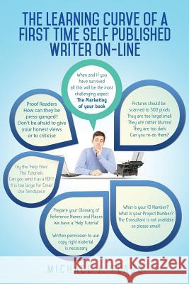 The Learning Curve of a First Time Self Published Writer On-line Flagg, Michael J. 9781493142552 Xlibris Corporation - książka