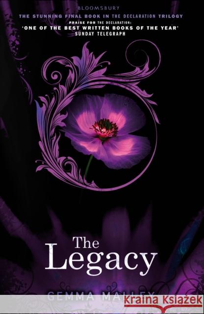 The Legacy Gemma Malley 9781408836897 Bloomsbury Publishing PLC - książka