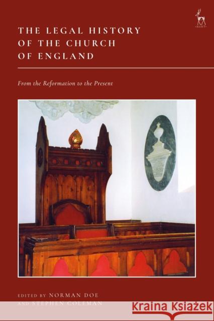 The Legal History of the Church of England  9781509973194 Bloomsbury Publishing (UK) - książka