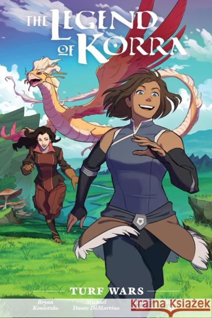 The Legend of Korra: Turf Wars Library Edition Michael Dante DiMartino Veronica Fish Bryan Konietzko 9781506702025 Dark Horse Comics,U.S. - książka