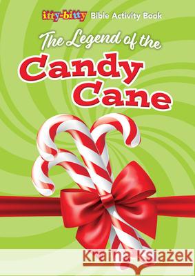 The Legend of the Candy Cane: Itty-Bitty Bible Activity Book (Pack of 6) Warner Press 9781684345250 Warner Press - książka