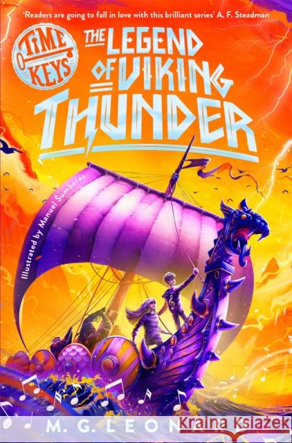 The Legend of Viking Thunder M. G. Leonard 9781035005987 Pan Macmillan - książka