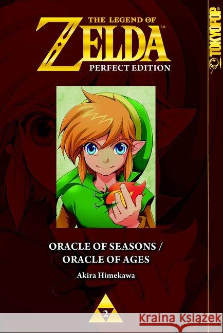 The Legend of Zelda - Perfect Edition - Oracle of Seasons / Oracle of Ages Himekawa, Akira 9783842032330 Tokyopop - książka