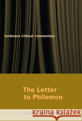 The Letter to Philemon Markus Barth Helmut Blanke 9780802827456 Wm. B. Eerdmans Publishing Company - książka