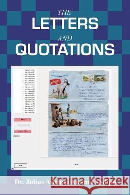 The Letters and Quotations Dr Julius Adebiyi Akanni ?Odip?   9781982287160 Balboa Press UK - książka