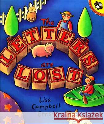 The Letters Are Lost Lisa Campbell Ernst 9780140556636 Puffin Books - książka
