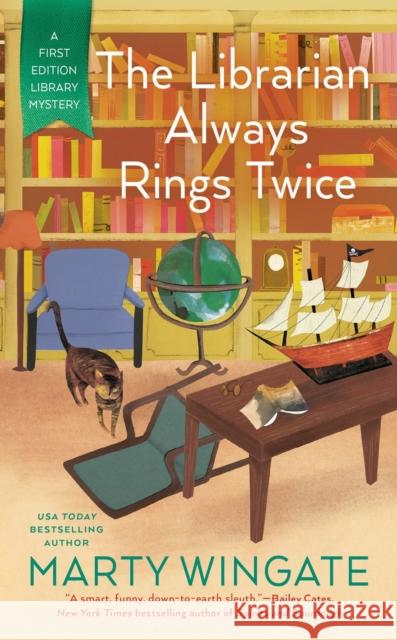 The Librarian Always Rings Twice Marty Wingate 9781984804174 Berkley Books - książka