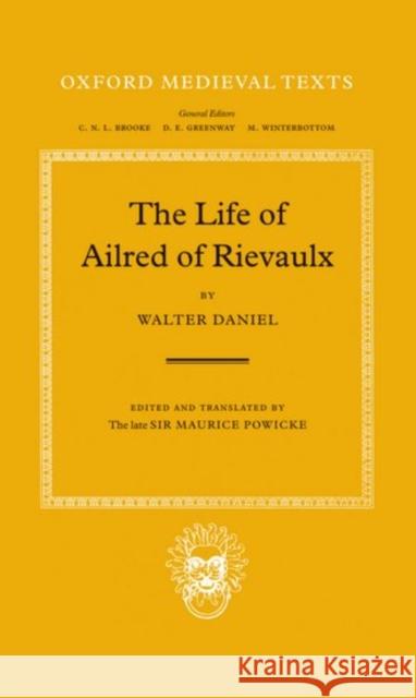 The Life of Ailred of Rievaulx  9780198222569 OXFORD UNIVERSITY PRESS - książka