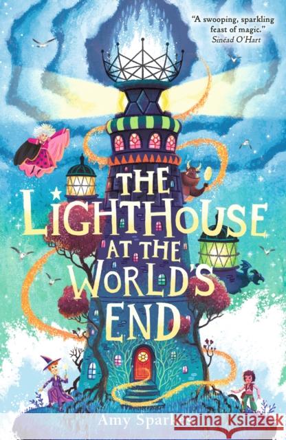 The Lighthouse at the World's End: The hilarious and heartfelt finale to the magical middle grade adventure series - perfect for readers age 8, 9, 10, 11 Amy Sparkes 9781529512632 Walker Books Ltd - książka