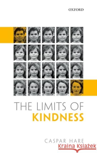 The Limits of Kindness Caspar Hare   9780198748021 Oxford University Press - książka