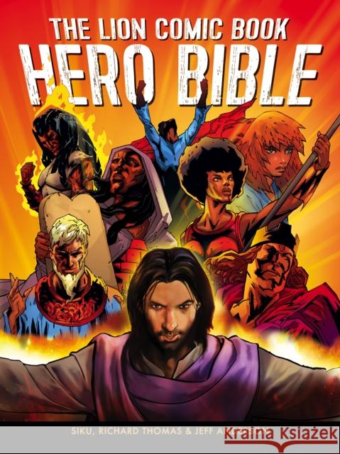 The Lion Comic Book Hero Bible Jeff Anderson 9780745956176 SPCK Publishing - książka