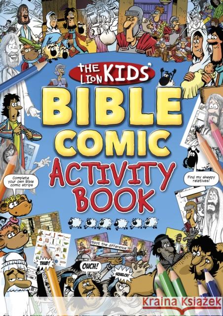 The Lion Kids Bible Comic Activity Book  9780745997919 SPCK Publishing - książka