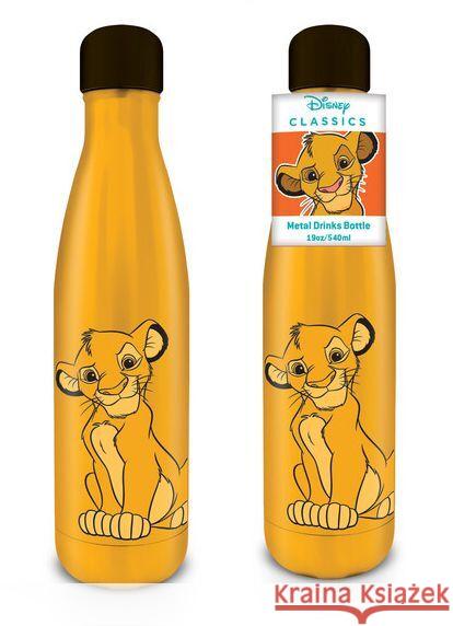 The Lion King (Simba) Metall Trinkflasche  5050574264013 Pyramid Europe - książka