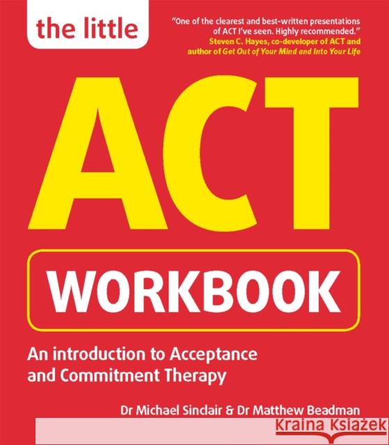 The Little ACT Workbook Michael Sinclair Matthew Beadman 9781780592435 Hodder & Stoughton - książka