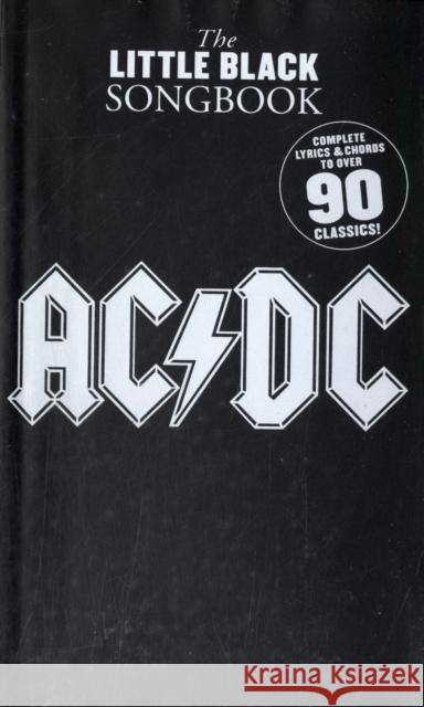 The Little Black Songbook: Ac/Dc  9781847725387 Omnibus Press - książka