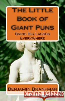 The Little Book of Giant Puns: Bring Big Laughs Everywhere Benjamin Branfman 9781499704761 Createspace - książka