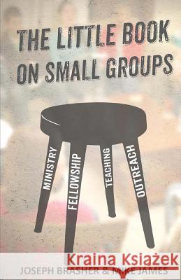 The Little Book on Small Groups Joseph Brasher Mike James 9781512279948 Createspace - książka