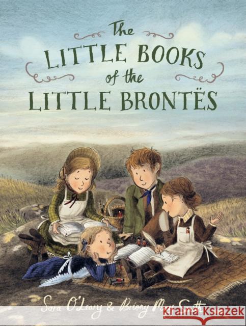 The Little Books of the Little Brontes: The inspiring real-life childhood origins story of the iconic Bronte siblings, whose imaginations crafted some of the finest and best-loved English literature n Sara O'Leary 9781529518313 Walker Books Ltd - książka
