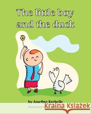 The little boy and the duck: Color Book Gonzalez, Pablo Ulpiano 9780692459126 Jumping Words - książka