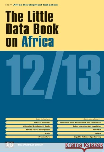 The Little Data Book on Africa World Bank 9780821397831 World Bank Publications - książka