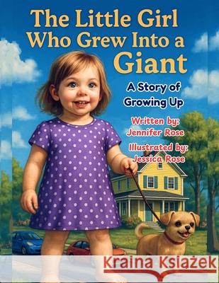 The Little Girl Who Grew Into a Giant: A Story of Growing Up Jessica Rose Jennifer Rose 9781969173073 Giggle Box Books - książka