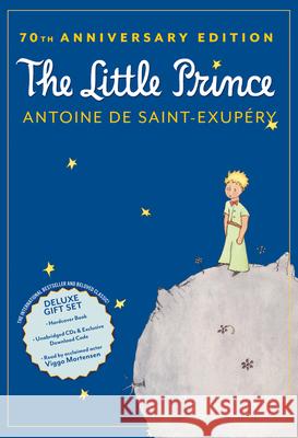 The Little Prince 70th Anniversary Gift Set Book & CD [With CD (Audio)] de Saint-Exupéry, Antoine 9780547970486 Houghton Mifflin Harcourt (HMH) - książka