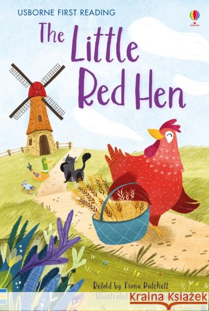 The Little Red Hen Fiona Patchett 9781474953481 Usborne Publishing Ltd - książka