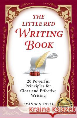 The Little Red Writing Book Brandon Royal 9781897393208 Maven Publishing - książka