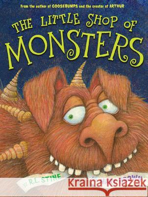 The Little Shop of Monsters R. L. Stine 9780316369831 Little Brown and Company - książka