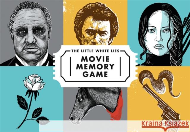 The Little White Lies Movie Memory Game Little White Lies 9781780679600 Laurence King - książka