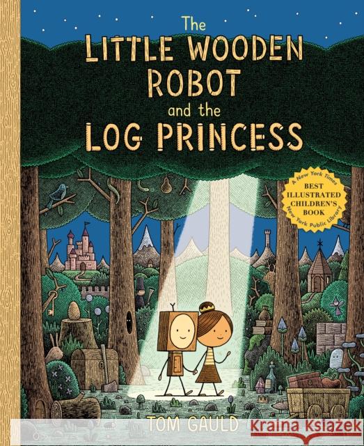 The Little Wooden Robot and the Log Princess Tom Gauld 9780823446988 Neal Porter Books - książka