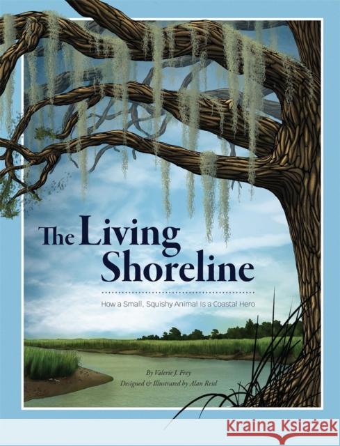 The Living Shoreline: How a Small, Squishy Animal Is a Coastal Hero Valerie J. Frey Alan Reid 9780820362441 Scholarly Publishing Services - książka