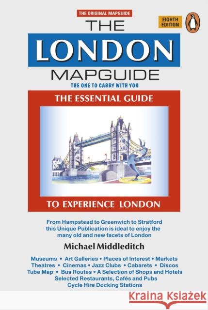 The London Mapguide (8th Edition) Michael Middleditch 9780241967362 Penguin Books Ltd - książka