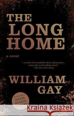 The Long Home William Gay 9781938103223 Dzanc Books - książka