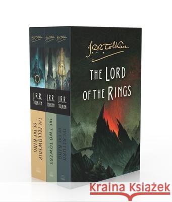 The Lord of the Rings 3-Book Paperback Box Set Tolkien, J. R. R. 9780358439196 Houghton Mifflin - książka