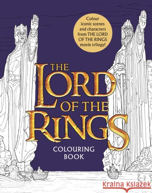 The Lord of the Rings Movie Trilogy Colouring Book: Official and Authorised J. R. R. Tolkien 9780008713409 HarperCollins Publishers - książka