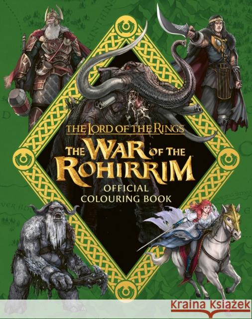 The Lord of the Rings: The War of the Rohirrim Official Colouring Book Warner Bros. 9780008713034 HarperCollins Publishers - książka