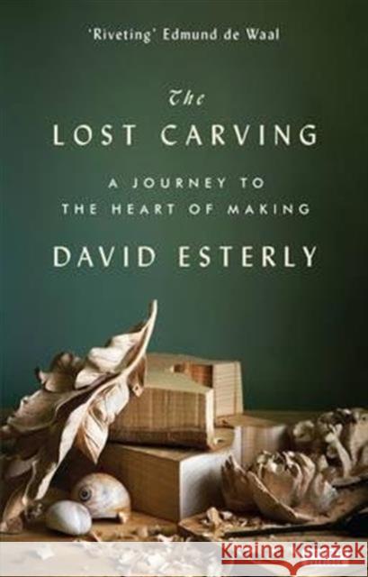 The Lost Carving: A Journey to the Heart of Making David Esterly 9780715649190 Duckworth Books - książka