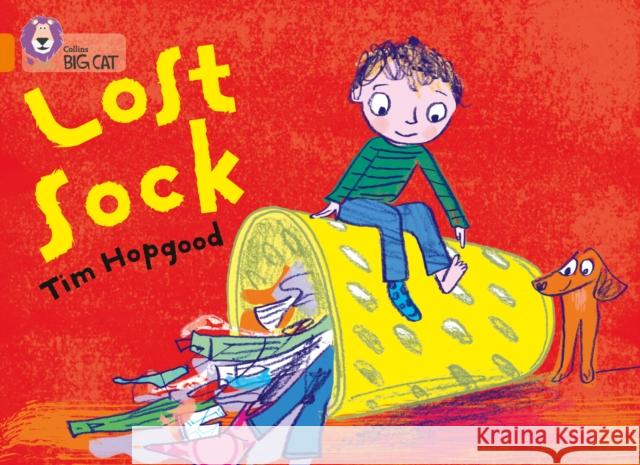 The Lost Sock: Band 06/Orange Hopgood, Tim 9780007461899 HarperCollins Publishers - książka
