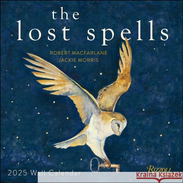 The Lost Spells 2025 Wall Calendar Macfarlane, Robert 9780789344984 Rizzoli Universe - książka